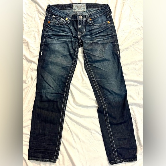 Big Star “NICO” Vintage Collection Women’s Distressed Denim Blue Jeans Size 27 - Picture 1 of 16